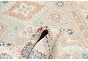 Tappeto Kazak Stilizzato Verde Salvia Beige 118x182 Cm