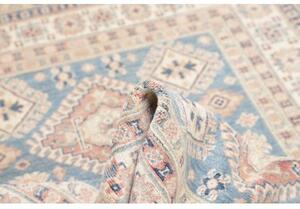 Tappeto Kazak Stilizzato Azzurro Beige 124x183 Cm