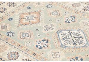 Tappeto Kazak Stilizzato Verde Salvia Beige 118x182 Cm