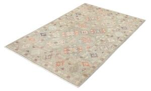 Tappeto Kazak Geometrico Verde Salvia Corallo 97x150 Cm