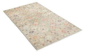 Tappeto Kazak Geometrico Verde Salvia Corallo 97x150 Cm
