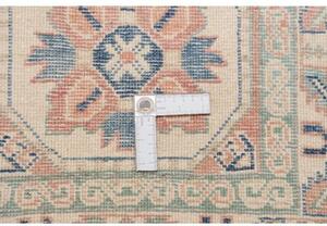Tappeto Kazak Stilizzato Avorio Azzurro Corsia 61x182 Cm