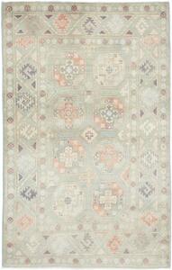 Tappeto Kazak Geometrico Verde Salvia Corallo 97x150 Cm