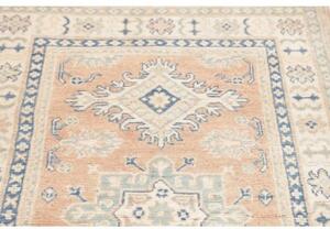 Tappeto Kazak Stilizzato Pesca Azzurro 96x158 Cm