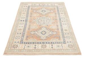 Tappeto Kazak Stilizzato Pesca Azzurro 96x158 Cm
