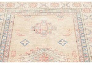 Tappeto Kazak Geometrico Avorio Rosa 104x148 Cm