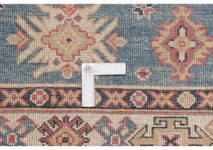 Tappeto Kazak Geometrico Azzurro Avorio 103x149 Cm