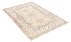 Tappeto Kazak Geometrico Avorio Rosa 104x148 Cm