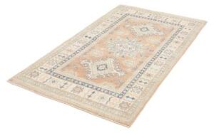 Tappeto Kazak Stilizzato Pesca Azzurro 96x158 Cm