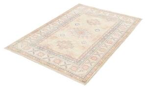 Tappeto Kazak Geometrico Avorio Rosa 104x148 Cm