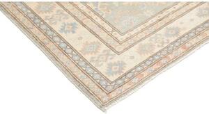 Tappeto Kazak Geometrico Verde Salvia Avorio 103x145 Cm