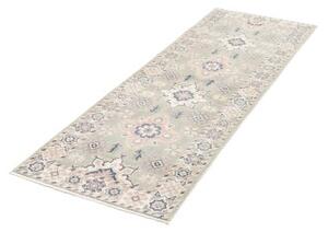 Tappeto Kazak Stilizzato Celeste Blu Corsia 64x180 Cm