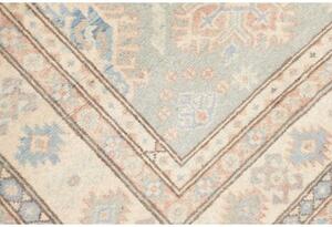 Tappeto Kazak Geometrico Verde Salvia Avorio 103x145 Cm