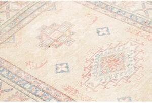 Tappeto Kazak Geometrico Avorio Rosa 104x148 Cm