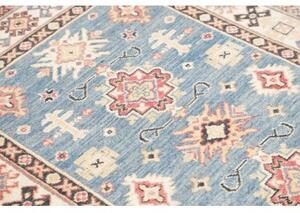 Tappeto Kazak Geometrico Azzurro Avorio 103x149 Cm