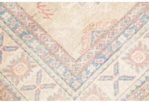 Tappeto Kazak Geometrico Avorio Rosa 104x148 Cm