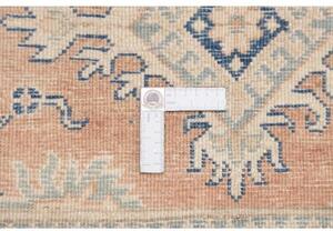 Tappeto Kazak Stilizzato Pesca Azzurro 96x158 Cm