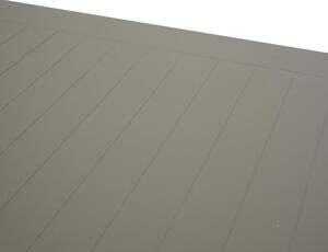 Tavolo alluminio El Paso allungabile marrone rettangolare cm220/330x110h76