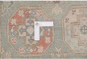 Tappeto Kazak Geometrico Verde Salvia Corallo 97x150 Cm