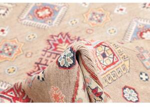 Tappeto Kazak Geometrico Beige Rosso Rotondo 273x267 Cm