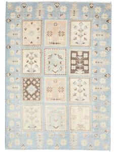 Tappeto Kazak Geometrico Azzurro Beige 85x122 Cm