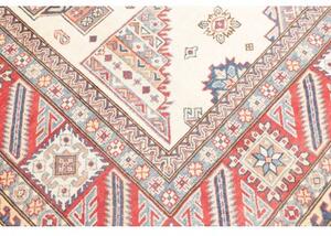 Tappeto Kazak Geometrico Avorio Rosso 248x342 Cm