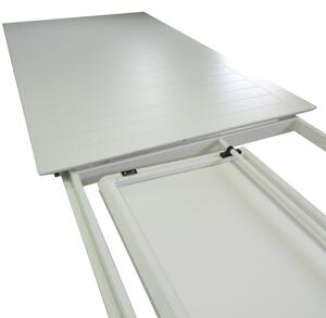 Tavolo alluminio el paso allungabile bianco rettangolare cm220/330x110h76