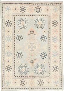 Tappeto Kazak Stilizzato Grigio Azzurro Avorio 66x94 Cm
