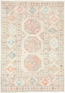Tappeto Kazak Stilizzato Avorio Rosa Antico 84x119 Cm