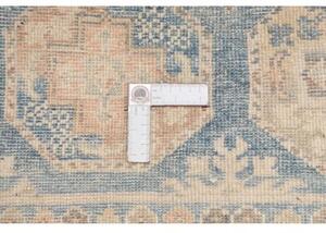 Tappeto Kazak Geometrico Azzurro Avorio 104x148 Cm