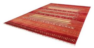 Tappeto Gabbeh Nova Geometrico Rosso Beige 273x364 Cm