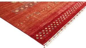 Tappeto Gabbeh Nova Geometrico Rosso Beige 273x364 Cm
