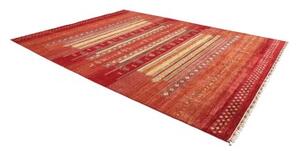 Tappeto Gabbeh Nova Geometrico Rosso Beige 273x364 Cm