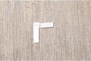 Tappeto Gabbeh Nova Figurativo Grigio Lavanda Beige 273x355 Cm