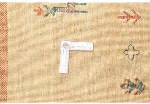 Tappeto Gabbeh Nova Stilizzato Blu Beige 270x362 Cm