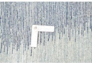 Tappeto Gabbeh Nova Figurativo Blu Notte Azzurro 210x292 Cm