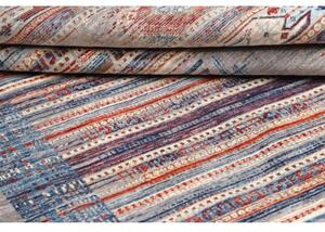 Tappeto Gabbeh Nova Geometrico Grigio Blu 207x297 Cm