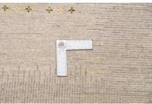 Tappeto Gabbeh Nova Figurativo Grigio Beige 125x176 Cm