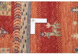 Tappeto Gabbeh Nova Geometrico Rosso Ruggine Beige 170x251 Cm
