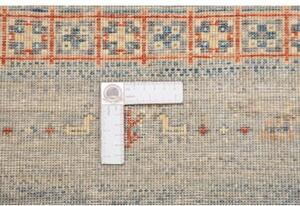 Tappeto Gabbeh Nova Geometrico Azzurro Blu 103x158 Cm
