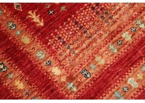 Tappeto Gabbeh Nova Geometrico Rosso Beige 78x119 Cm