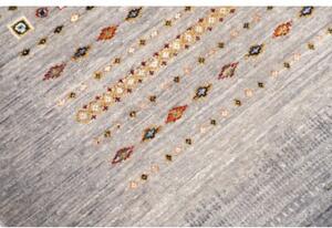 Tappeto Gabbeh Nova Figurativo Grigio Beige 80x126 Cm