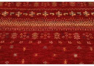 Tappeto Gabbeh Nova Stilizzato Rosso Beige 83x128 Cm