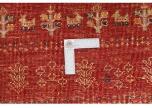 Tappeto Gabbeh Nova Stilizzato Rosso Beige 83x128 Cm