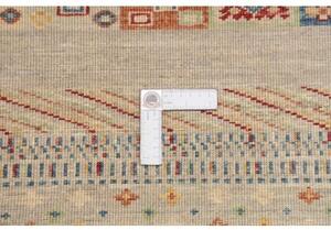 Tappeto Gabbeh Nova Geometrico Azzurro Multicolore 103x145 Cm