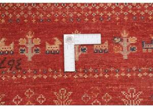Tappeto Gabbeh Nova Figurativo Rosso Beige 80x123 Cm