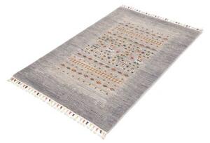 Tappeto Gabbeh Nova Figurativo Grigio Beige 80x126 Cm