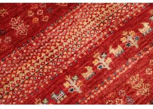 Tappeto Gabbeh Nova Stilizzato Rosso Beige 83x128 Cm