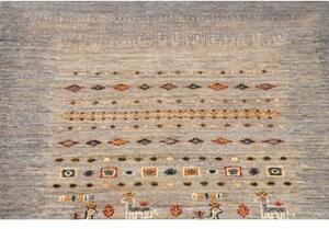 Tappeto Gabbeh Nova Figurativo Grigio Beige 80x118 Cm