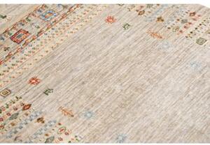 Tappeto Gabbeh Nova Figurativo Beige Multicolore 77x128 Cm